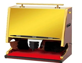 shoe polish machine gold